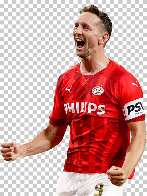 Luuk de Jong transparent png render free