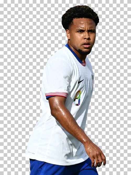 Weston McKennie transparent png render free