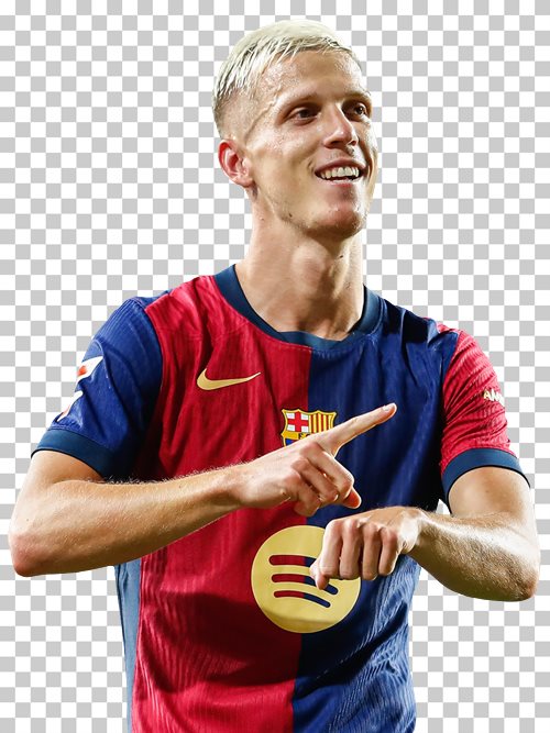 Dani Olmo transparent png render free