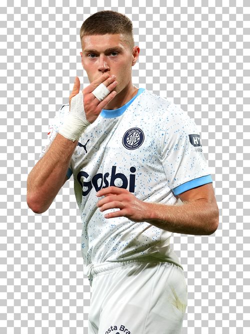 Artem Dovbyk transparent png render free