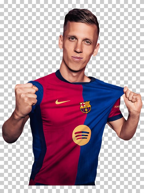 Dani Olmo transparent png render free