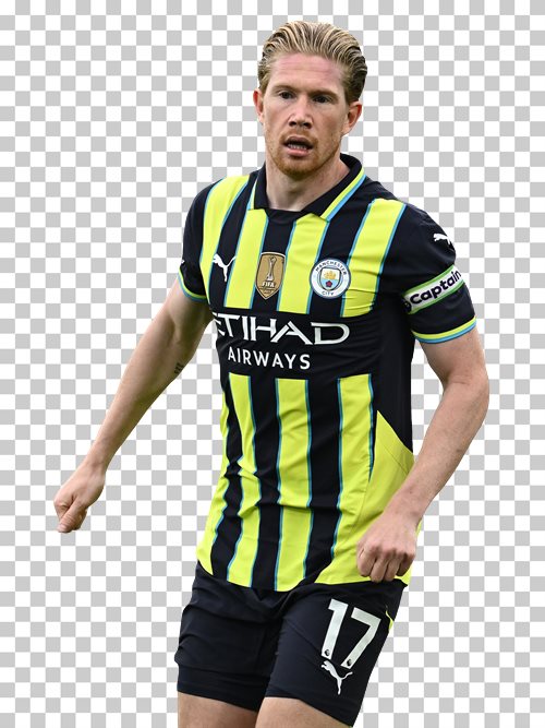 Kevin De Bruyne transparent png render free