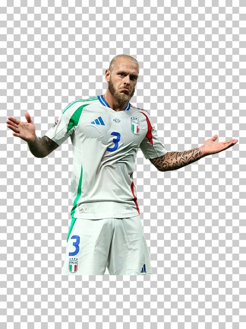 Federico Dimarco transparent png render free