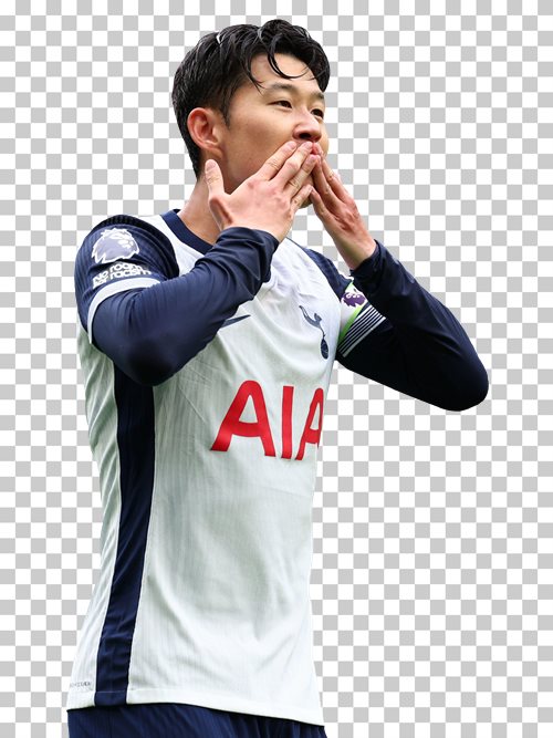 Son Heung-min transparent png render free