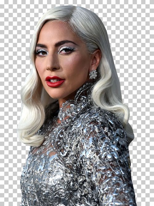 Lady Gaga transparent png render free