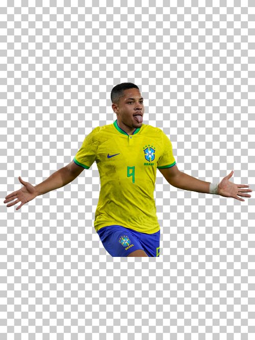 Vitor Roque transparent png render free