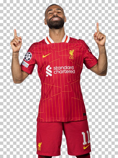 Mohamed Salah transparent png render free