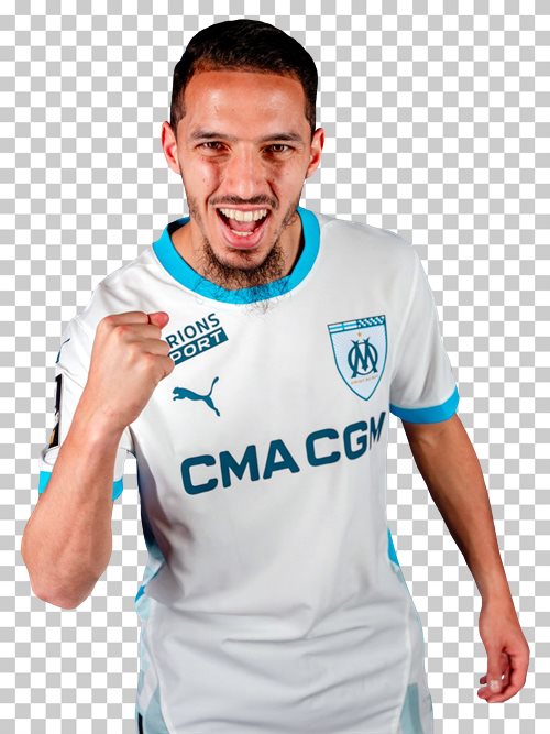 Ismael Bennacer transparent png render free