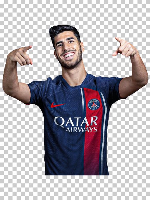 Marco Asensio transparent png render free