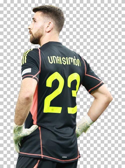 Unai Simon transparent png render free