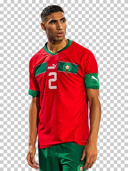 Achraf Hakimi transparent png render free