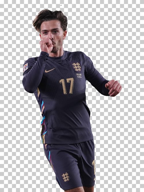 Jack Grealish transparent png render free