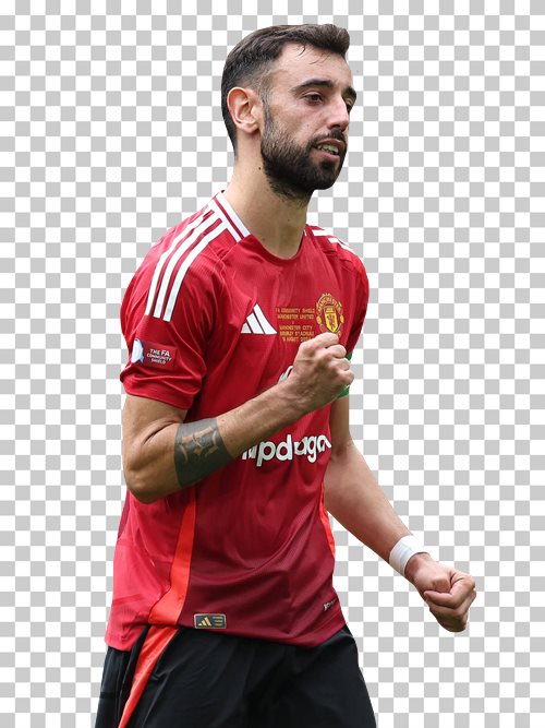 Bruno Fernandes transparent png render free