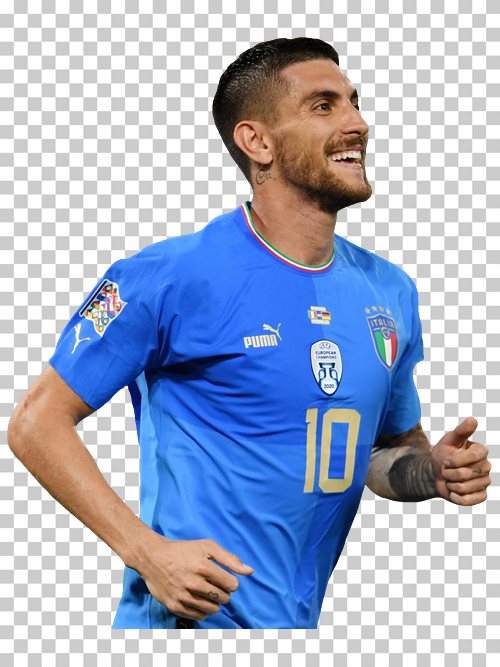 Lorenzo Pellegrini transparent png render free