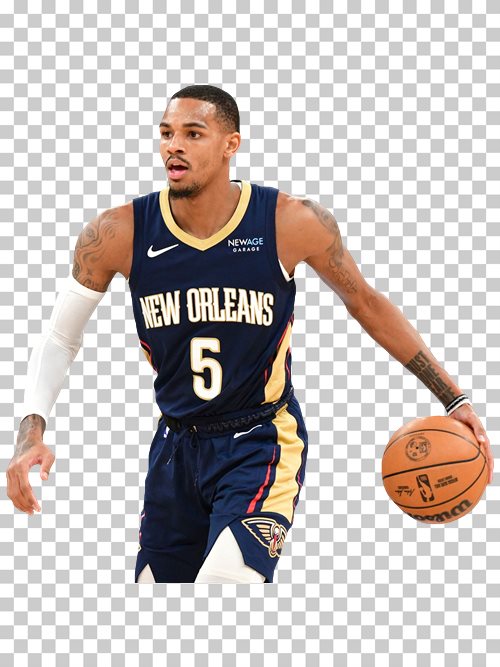 Dejounte Murray transparent png render free