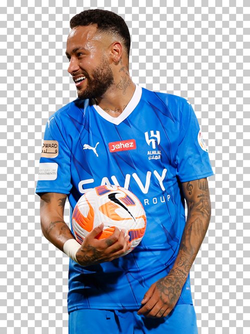 Neymar transparent png render free