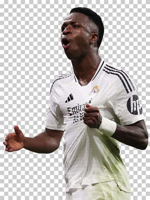 Vinicius Junior transparent png render free