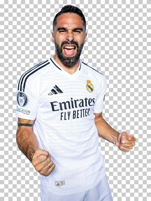 Dani Carvajal transparent png render free