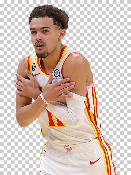 Trae Young transparent png render free