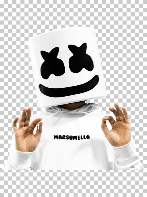 Marshmello transparent png render free