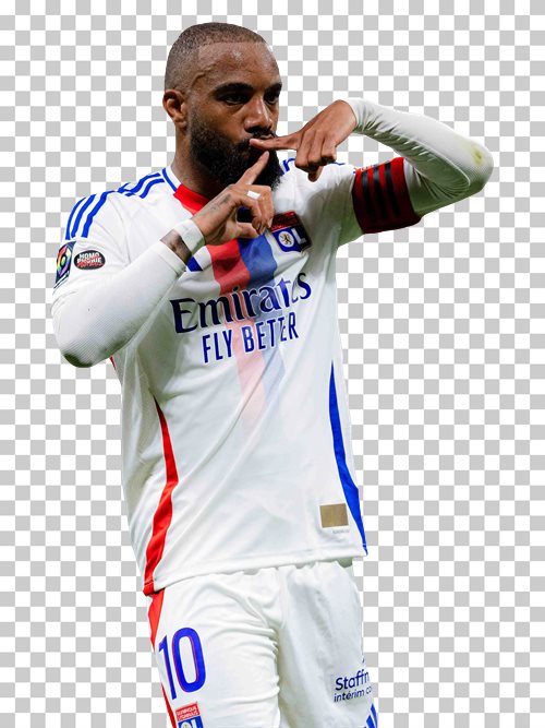 Alexandre Lacazette transparent png render free