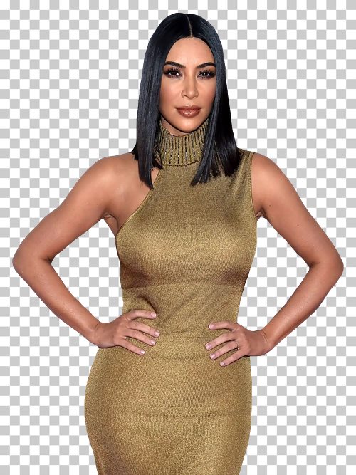 Kim Kardashian transparent png render free