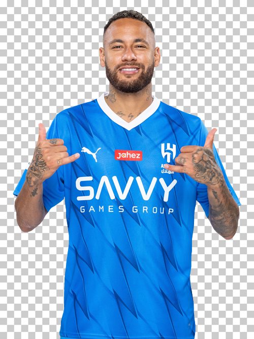 Neymar transparent png render free