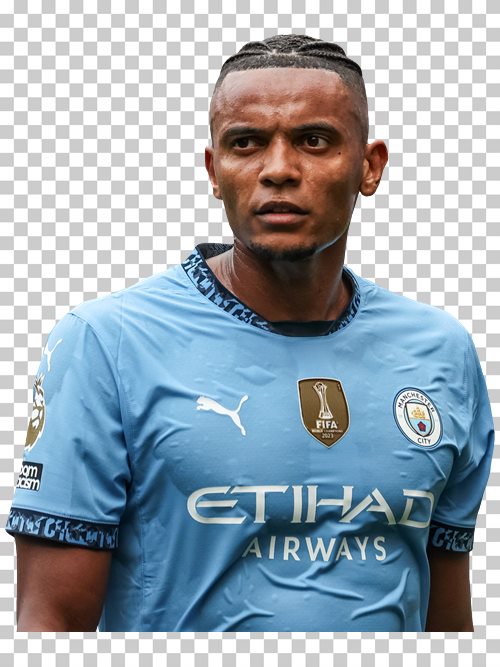 Manuel Akanji transparent png render free