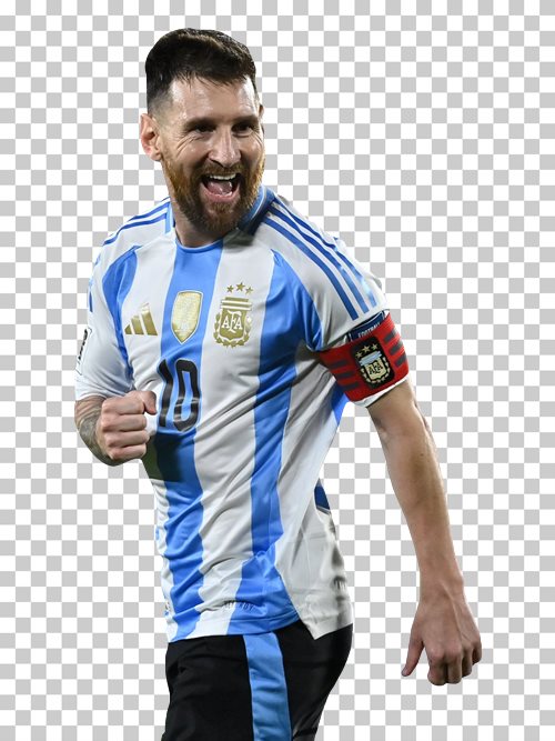 Lionel Messi transparent png render free