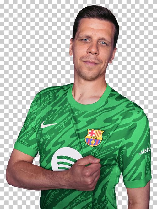 Wojciech Szczesny transparent png render free