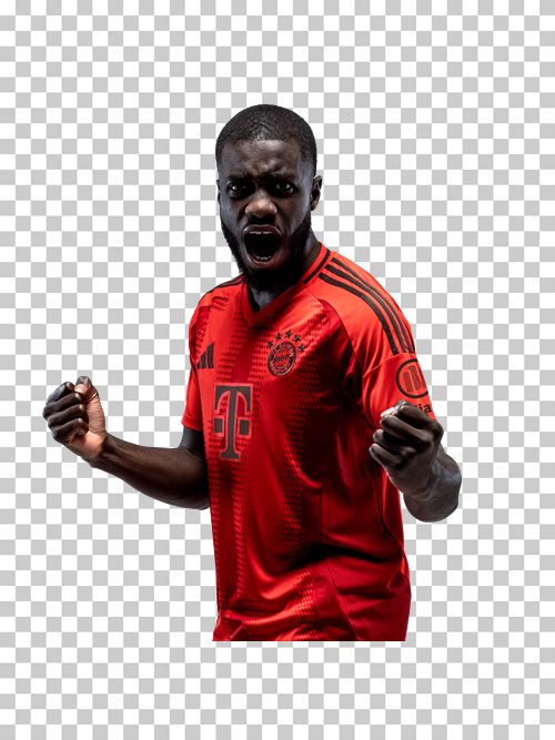 Dayot Upamecano transparent png render free