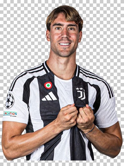 Dusan Vlahovic transparent png render free