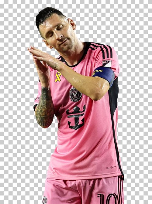 Lionel Messi transparent png render free