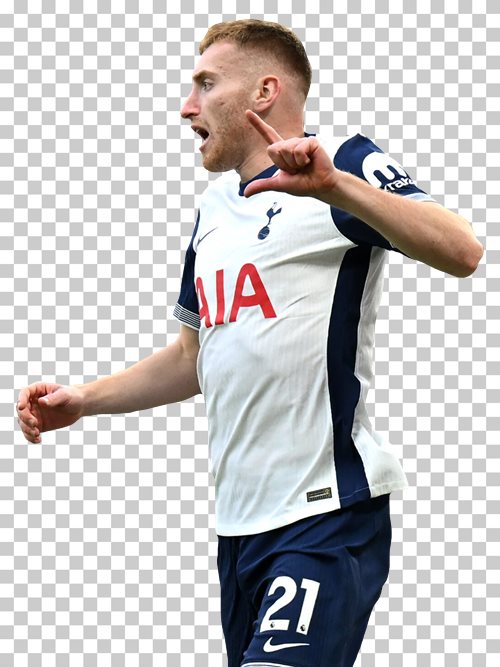 Dejan Kulusevski transparent png render free