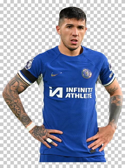 Enzo Fernandez transparent png render free