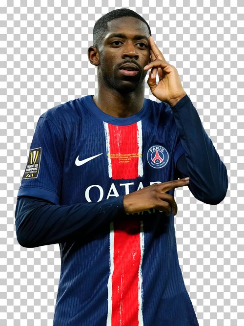 Ousmane Dembele transparent png render free