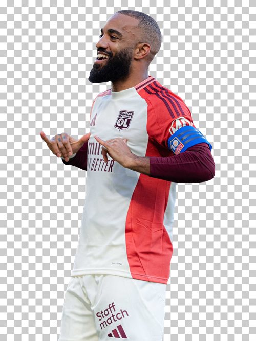 Alexandre Lacazette transparent png render free