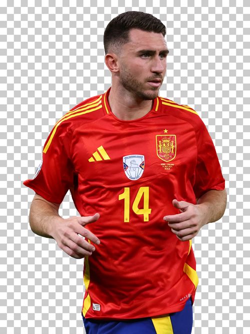 Aymeric Laporte transparent png render free