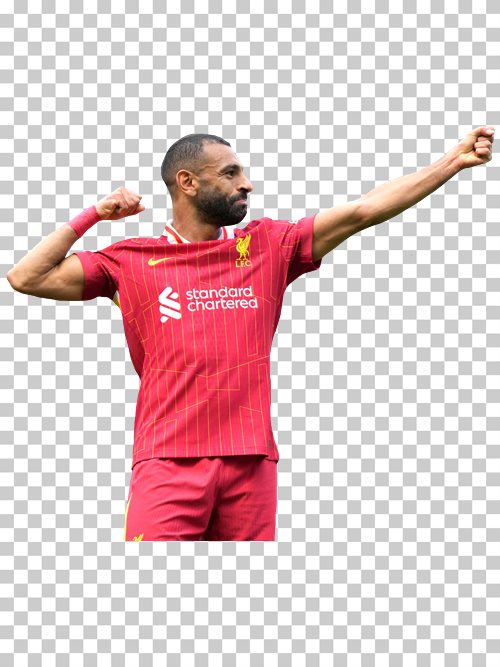 Mohamed Salah transparent png render free