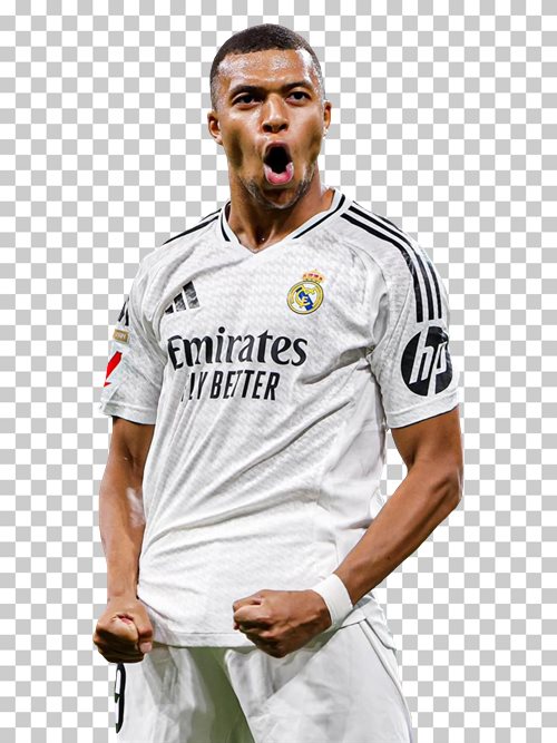 Kylian Mbappe transparent png render free