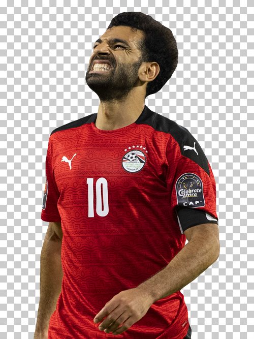 Mohamed Salah transparent png render free