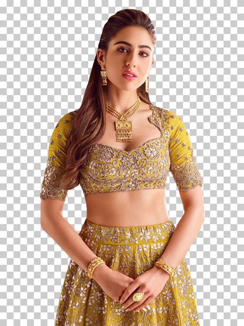 Sara ALi Khan transparent png render free