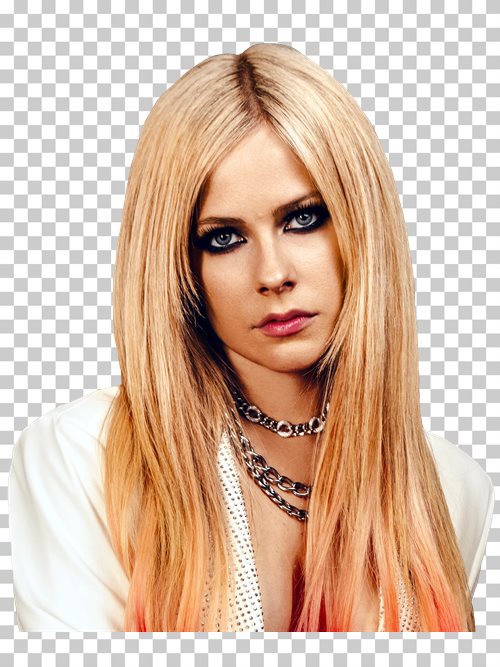 Avril Lavigne transparent png render free