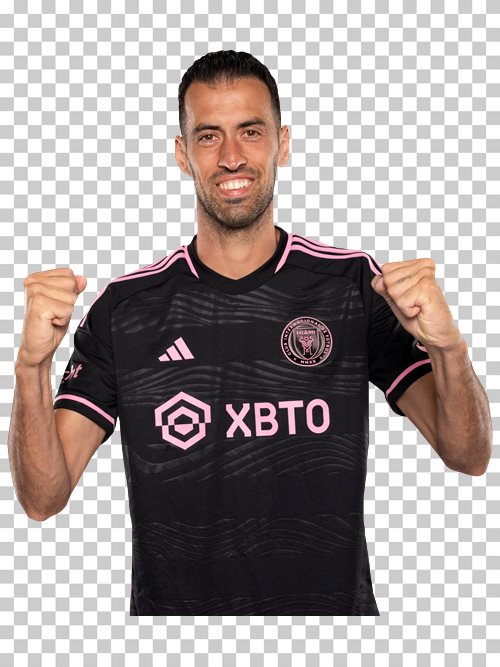 Sergio Busquets transparent png render free