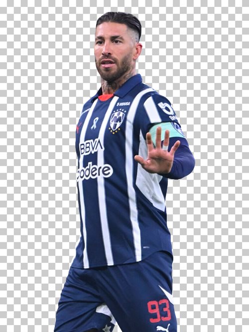 Sergio Ramos transparent png render free