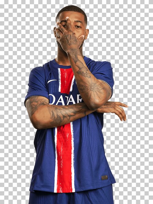 Presnel Kimpembe transparent png render free