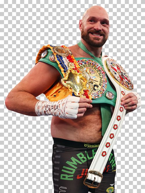 Tyson Fury transparent png render free