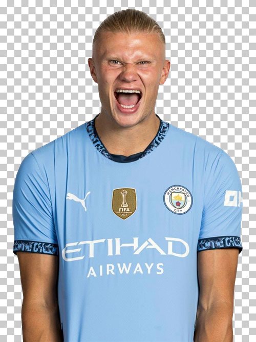 Download Erling Haaland transparent png render free. Manchester City ...