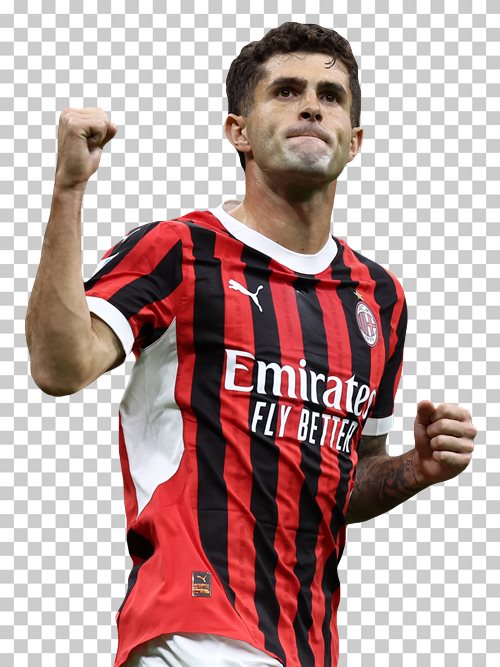 Christian Pulisic transparent png render free