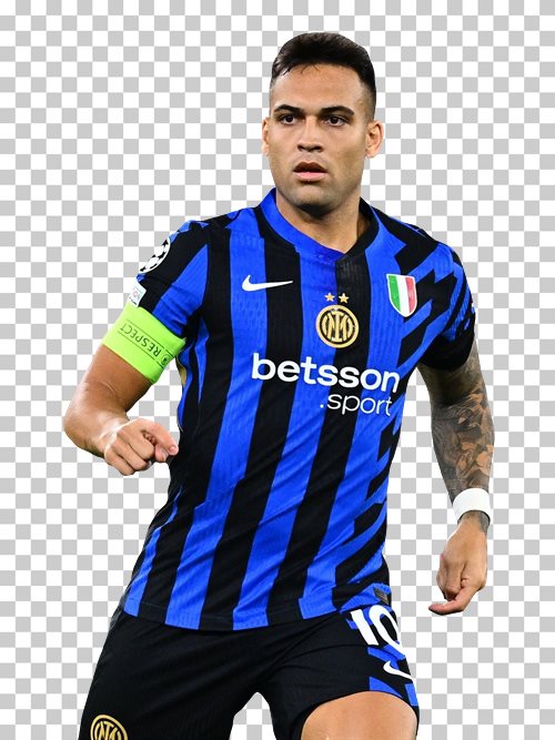 Lautaro Martinez transparent png render free